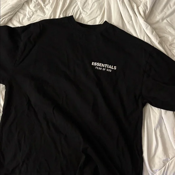Fear of God Essentials Black Long Sleeve - Picture 3 of 5